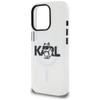 Karl Lagerfeld IML Choupette Sketch Logo MagSafe Case for iPhone 16 Pro Clear