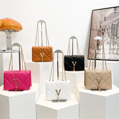 New Chain Shoulder Bag Simple Casual Crossbody Bag Fashion Trendy Small Square Bag