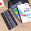 Youbili A4 10-Hole Binding Strips, Black, 100 Pcs/Box