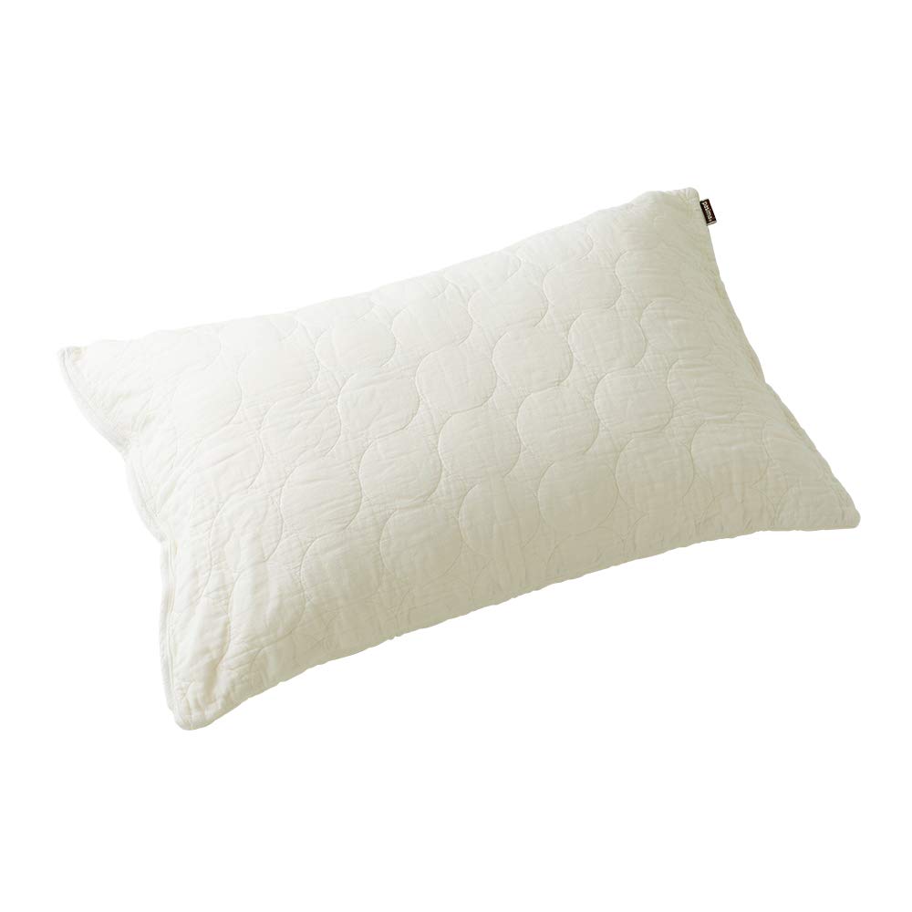 

IKS COLLECTION Ryugu Pacima Pillow Cover Pillow Case Gauze and Absorbent Cotton Quilt Cover 43x63cm for Pillow Made in Japan