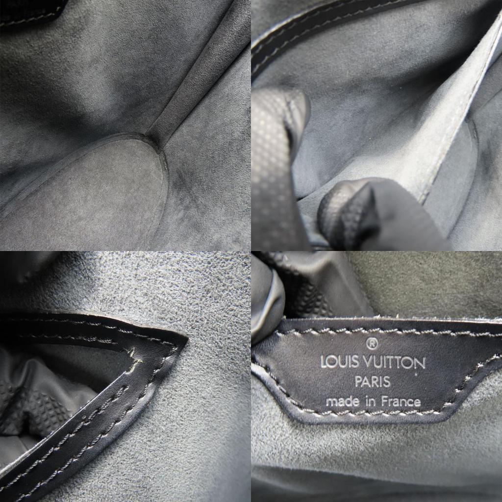 Used LOUIS VUITTON Tote Bag Sun jack M52272 Epi Leather Noir black