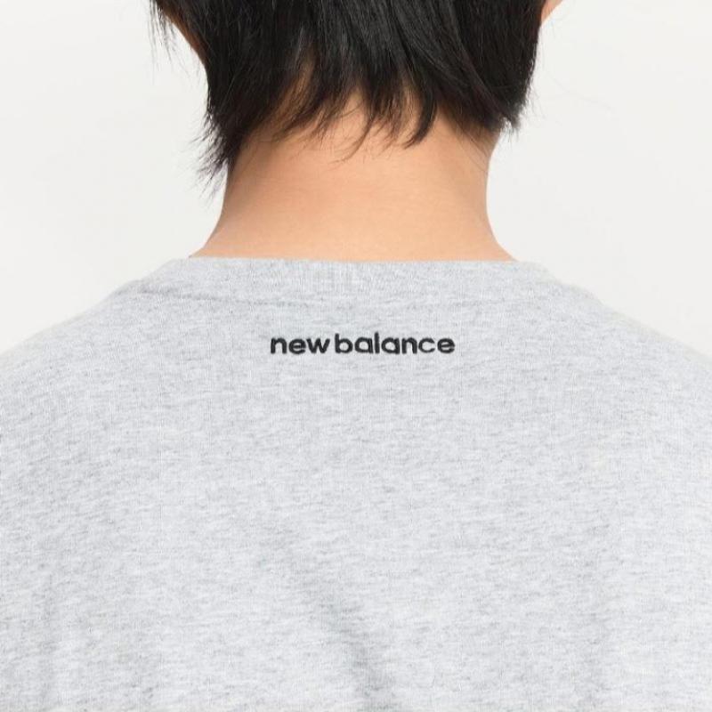 New Balance Public Small Logo Short Sleeve Tee  Nbnee21013 Ac
