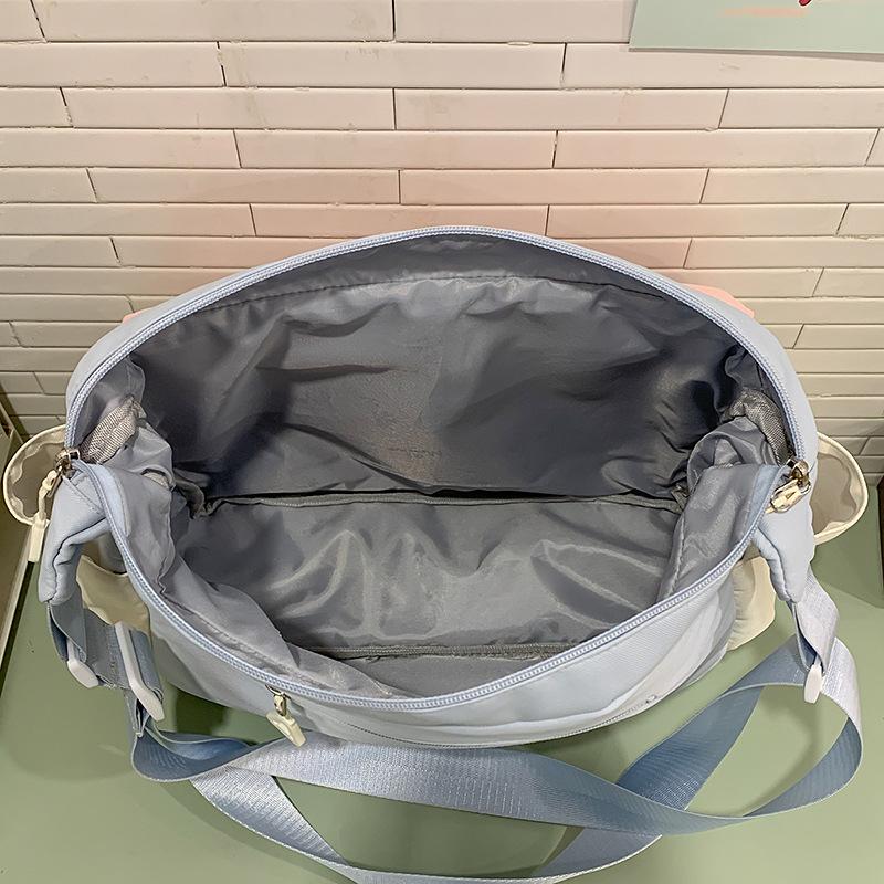 School Bag Large Capacity Ins Wind Tooling Retro Mailman Student Class Shoulder Backpack High Value Trend Messenger Bag