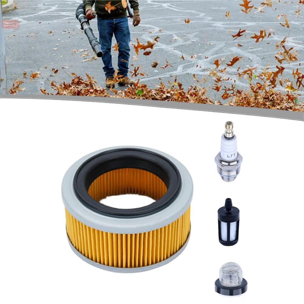Luftfilter für Stihl= BR320 BR400 Rückentragbare Laubbläser, BR320 Luftfilter mit Zündkerze= Primer Birne Kraftstofffilter 4203 141 0300, 4201