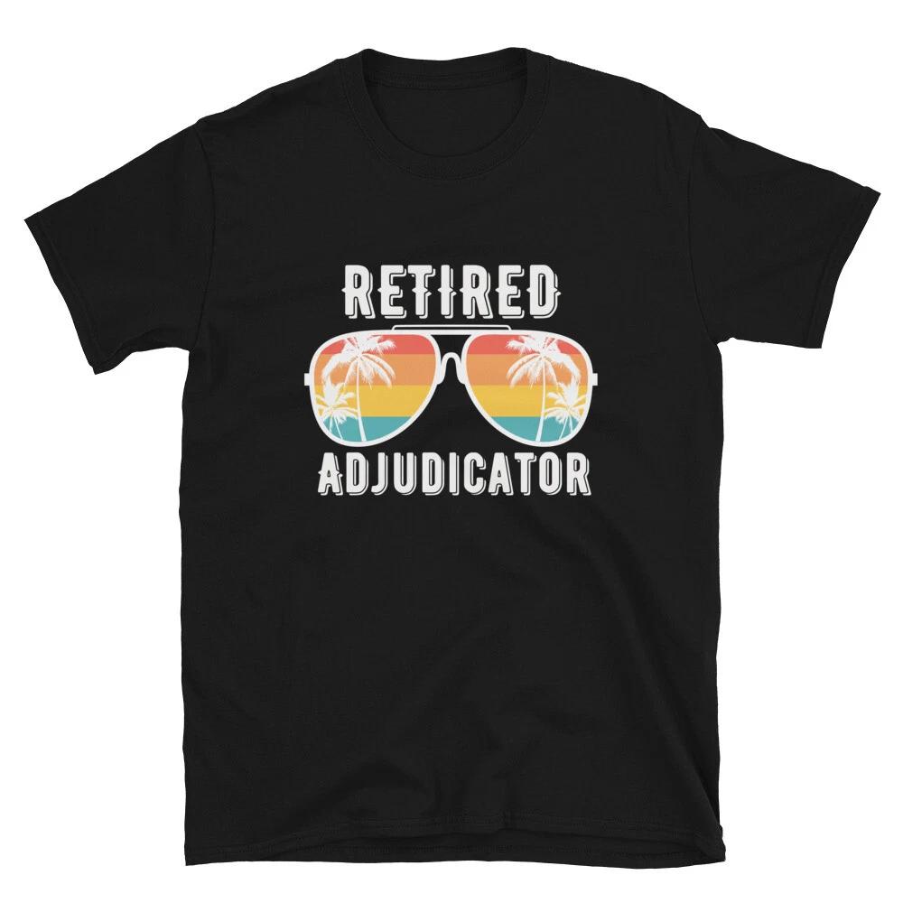 Adjudicator Retired Retirement Gift Classic Fit T-Shirt M