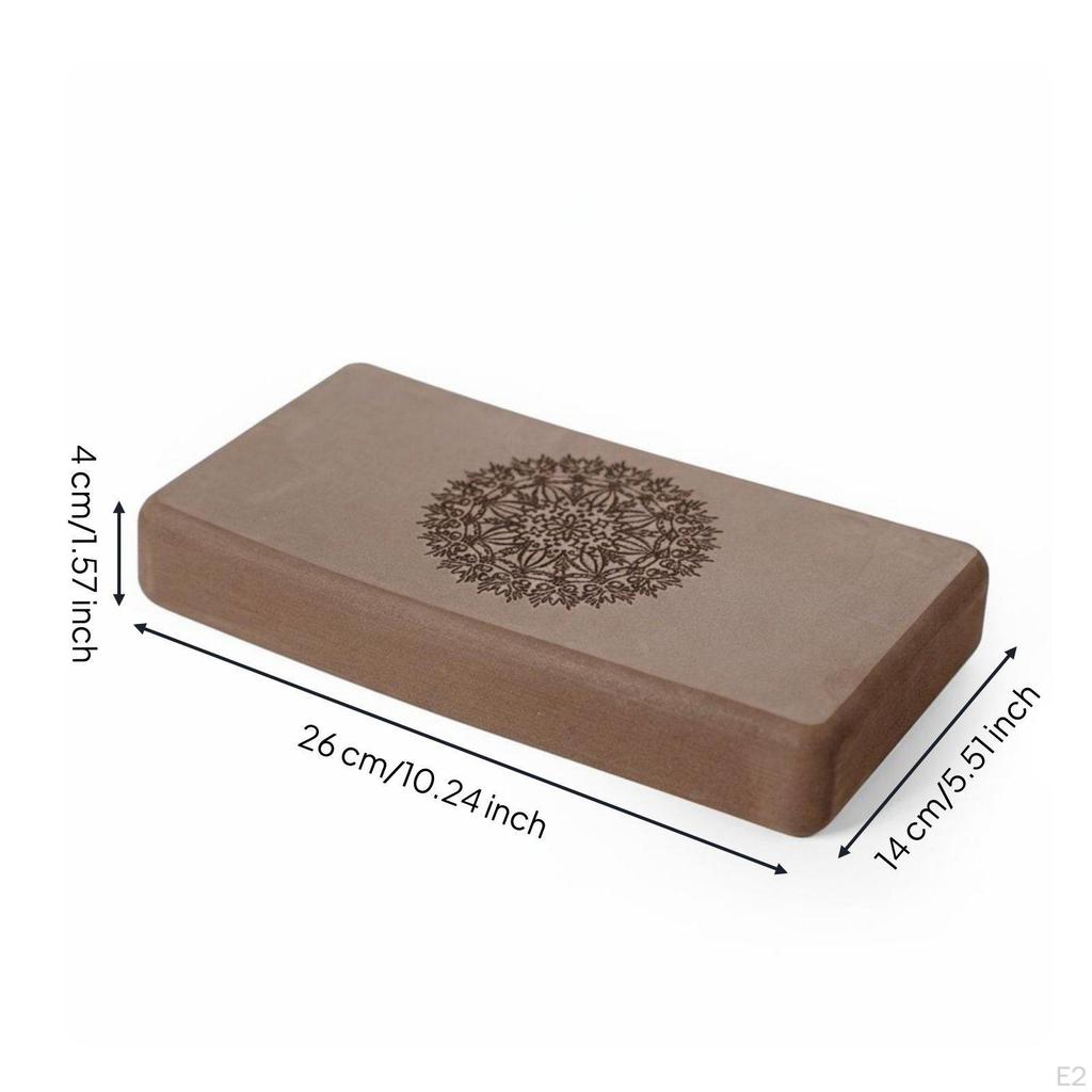 Stretching Block NonSlip Surface Dance Practice Lightweight FirmDensity Foam Fitness for