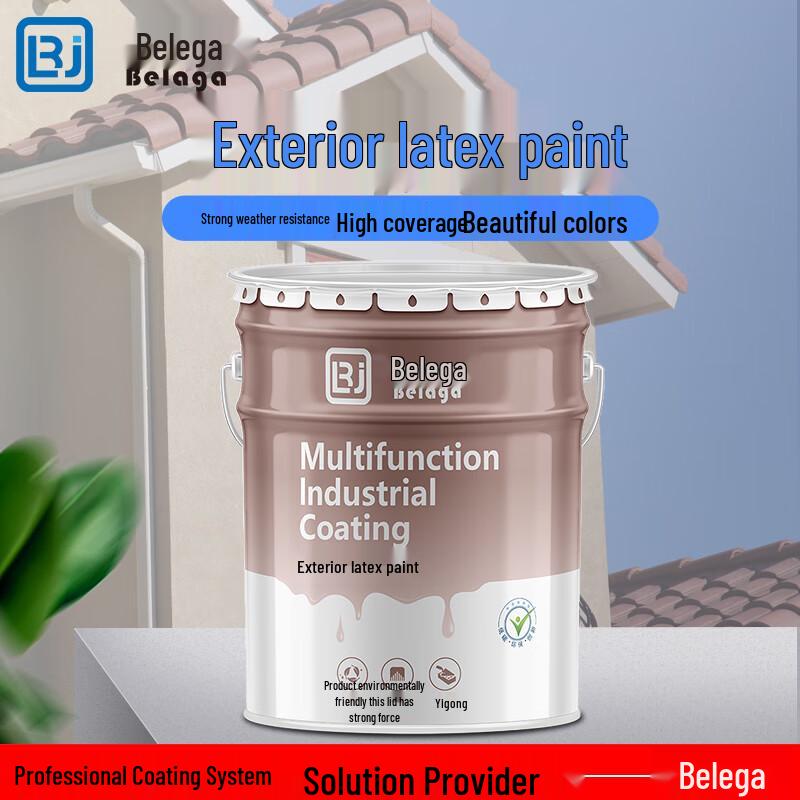 Belaga Exterior Weatherproof Emulsion Paint 25KG