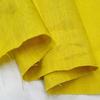 Tissu Pur Lin Lin Lavé Confortable Respirant Tissu Printemps Été DIY Robe Pantalon Large Veste Légère Vêtement