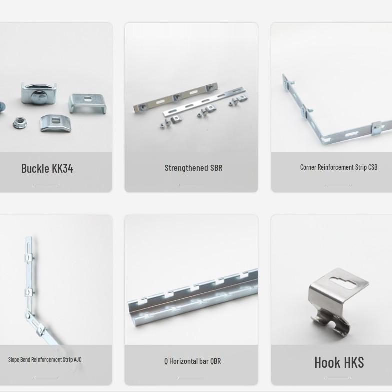 Cable Tray Accessories: Clips, Connectors, Drop-out Plates, Grid Trays, L-Type Arms, Cablofil