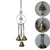 Witch Bells for Door, Vintage Wind Chimes Ornament Witches Bells for Window, Balcony, Garden for Halloween Christmas Fall