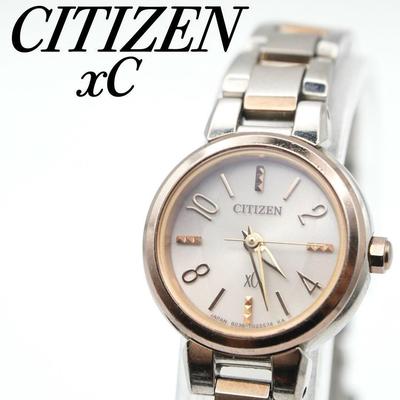 Used Solar CITIZEN XC B036-T016596 Women's Watch Citizen Cross Sea