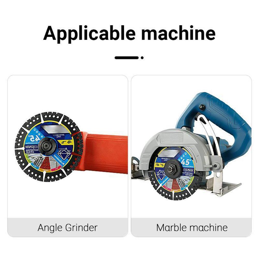 Avuç İçi Taşlama Testere Bıçağı Metal Ağır Hizmet Metal Kesme Diski Zahmetsiz, Hızlı Hassas Metal Kesim Şantiye Dayanıklı