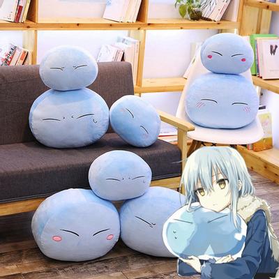 25/35 cm anime Tenkrát jsem se reinkarnoval jako sliz Rimuru Tempest Cosplay Prop Plyšový polštář pro panenky