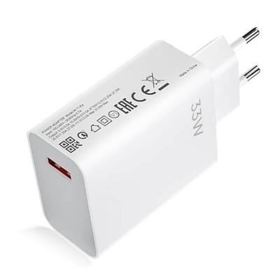 Schnelllade-USB-Ladegerät 33W - E.F.CONNECTION - Xiaomi 13/14 - Überhitzungsschutz - USB-A - 40g