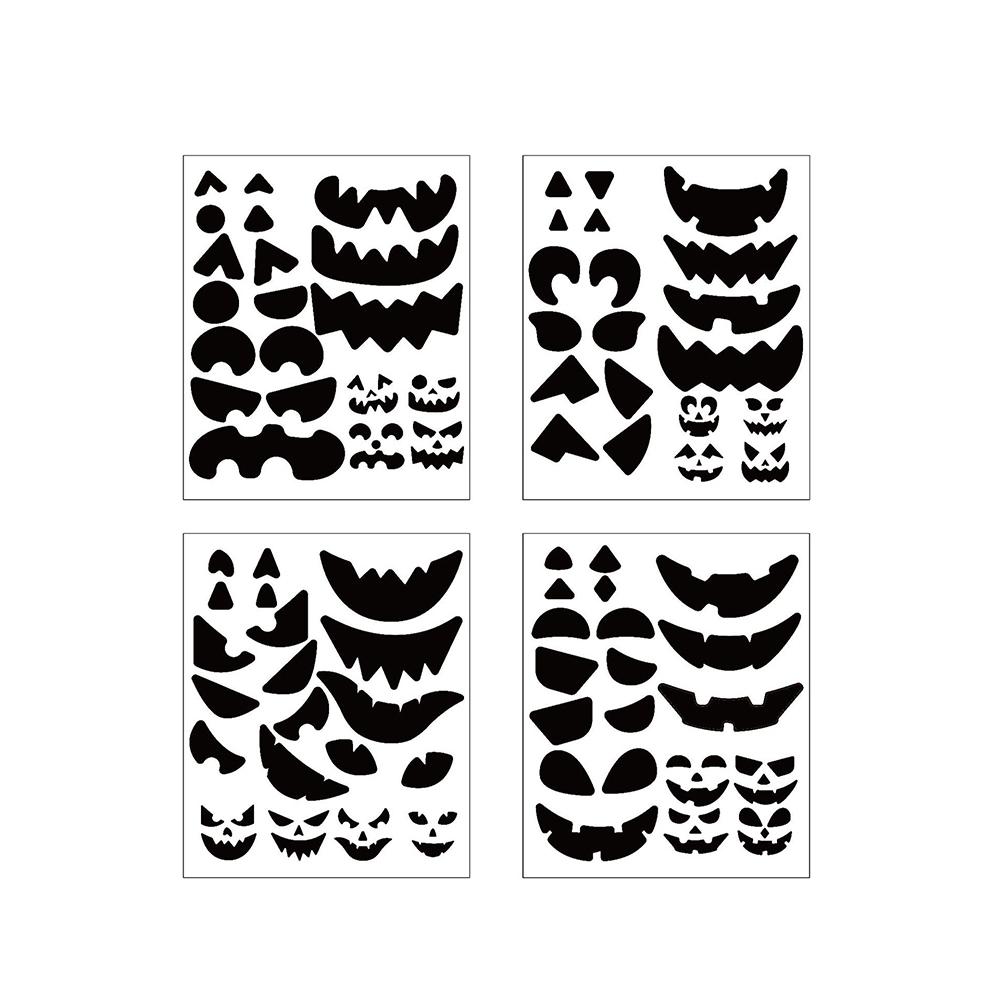 

Self-Adhesive Stickers Halloween Pumpkin Stickers For Scrapbooking Diy Projects Gift Wrapping