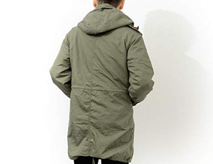 Houston Mod Coat with Mod Military Business 5409 M-51 Liner, Parka, Jacket, Coat, Outerwear,