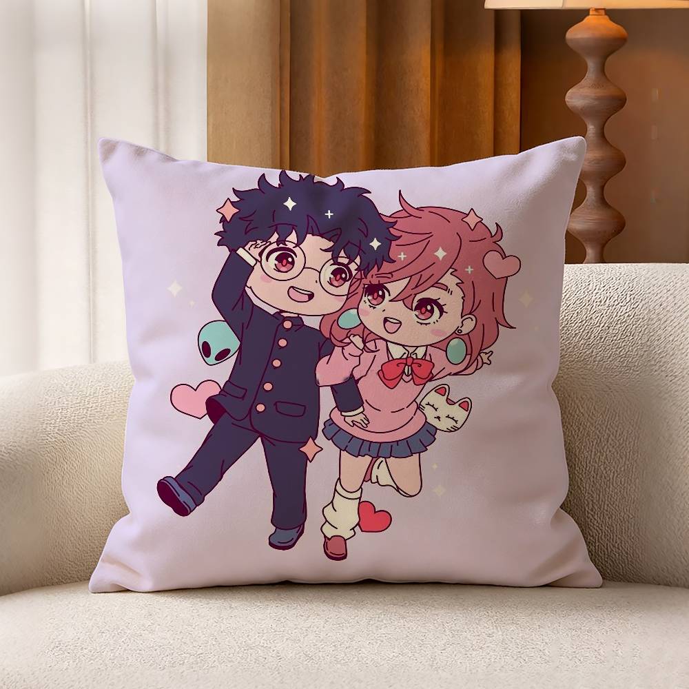 Anime DDandadan MultiSize Printed Pillow Covers Home Decoration