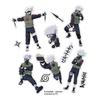 Naruto Akatsuki & Kakashi Waterproof Reusable Stickers - Genuine Merchandise