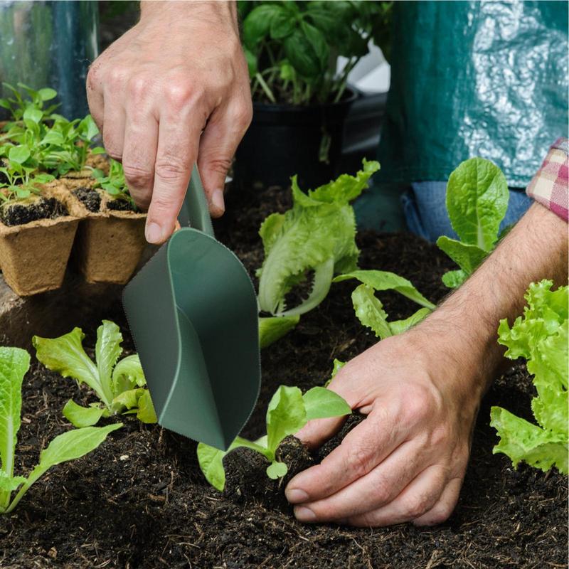 Soil Scoop For Indoor Plants Lightweight Portable PP Succulent Tools Sturdy Non-Slip Comfortable Grip Cat Litter Spades For