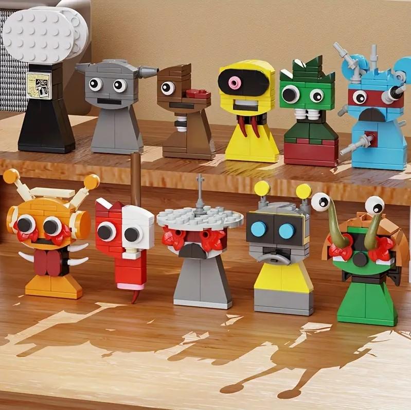 

Sprunki constructor children s set of building blocks toys 411 pcs. різнокольоровий