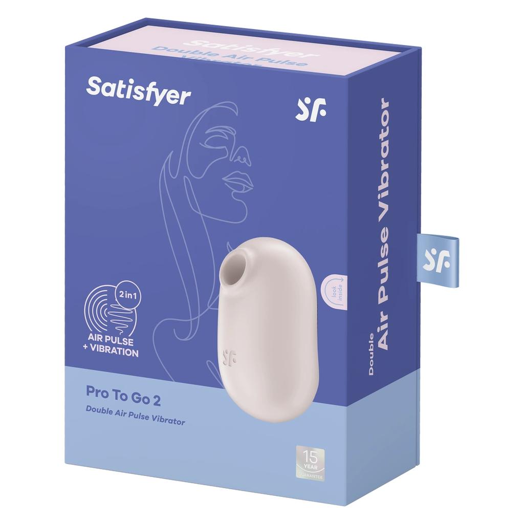 Satisfyer - Pro to Go 2 Dual Pulse Air Vibrator