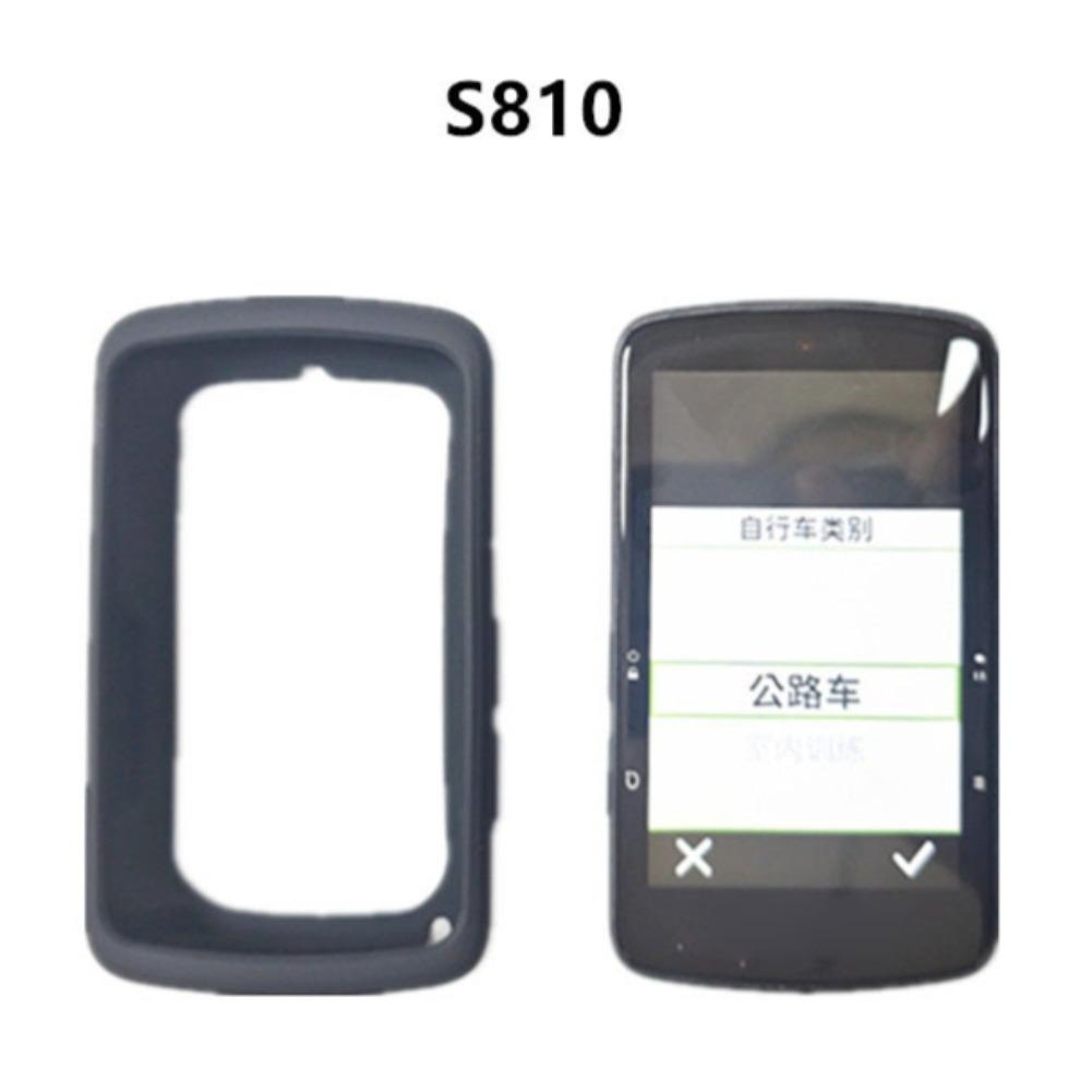 

Захисний чохол для велокомп ютера For Bryton Rider S810/S510 Силіконовий м який захисний корпус Захисна накладка на раму комп ютера