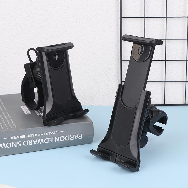 1Pc Bike Tablet Holder Indoor Gym Treadmill Handlebar Bracket Stand For Tablet Mobile Phone Support For 4-12Inch Devices Ipad