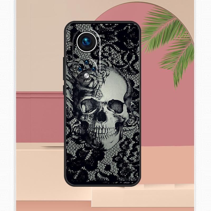 Gothic Skull Case For Honor Magic 8 Pro 7 6 5 Lite Honor 200 400 X9c X9b X9a X8b X8a X8c 50 70 90 Cover