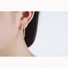 Dlouhý střapec Geometrický Asymetrický Šumivý Temperament Jednoduché Dámské Náušnice Party Doplňky Módní šperky