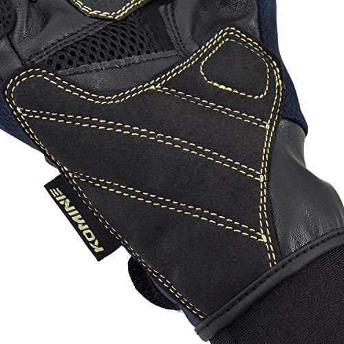 KOMINE Motorcycle Gloves Protective Vintage Mesh Gloves Olive M GK-249 Vintage Knuckle Protector Mesh Material for Spring, Summer, and Autumn