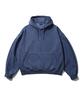 Valley Tuck Sweat Balloon Hoodie - Washed Blue
