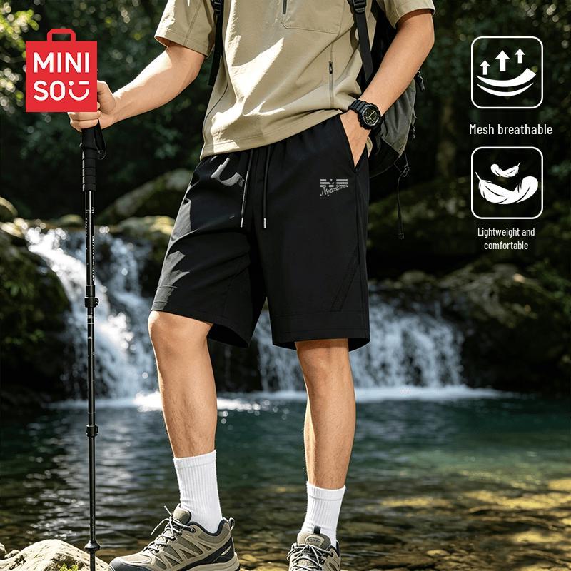 MINISO Men s Casual Mesh Athletic Shorts 4XL