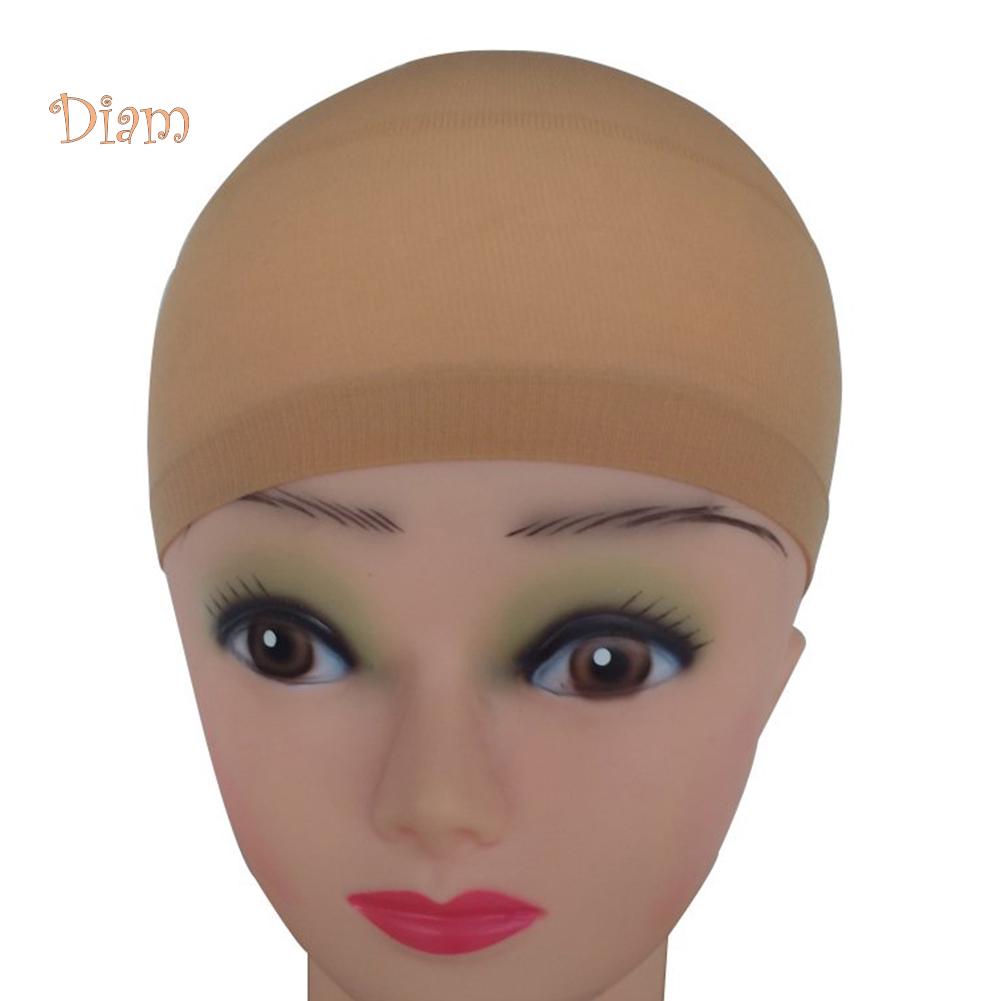 BEAUTY-HAIR CARE 3Pcs Nylon High Elasticity Stocking Mesh Wig Caps Hats Net