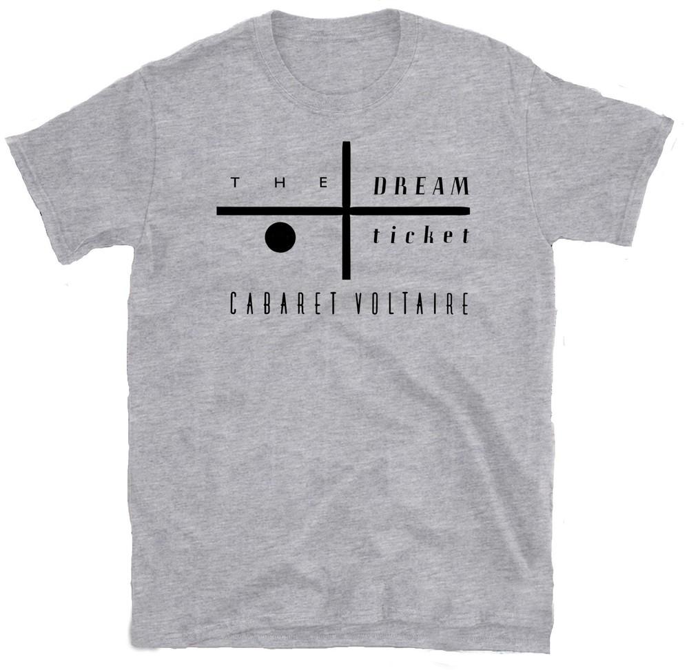 Cabaret Voltaire Dream Ticket Tshirt 80s Industrial Electronic Band Tee