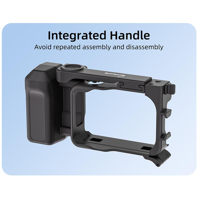 Shooting Hand Grip for Insta360 GO Ultra Anti-slip Handle Quick Release Mount Frame For Insta360 GO Ultra Accessories