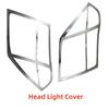 Cars Accessories Head Light Cover  For NISSAN Navara Frontier 2005-2015 Car Stickers Decoration Styling Upgrade Modify A Car