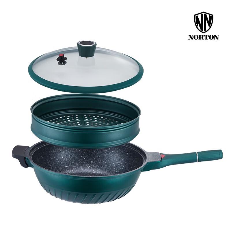NORTON Duke Temperaturanzeige Antihaft-Wok