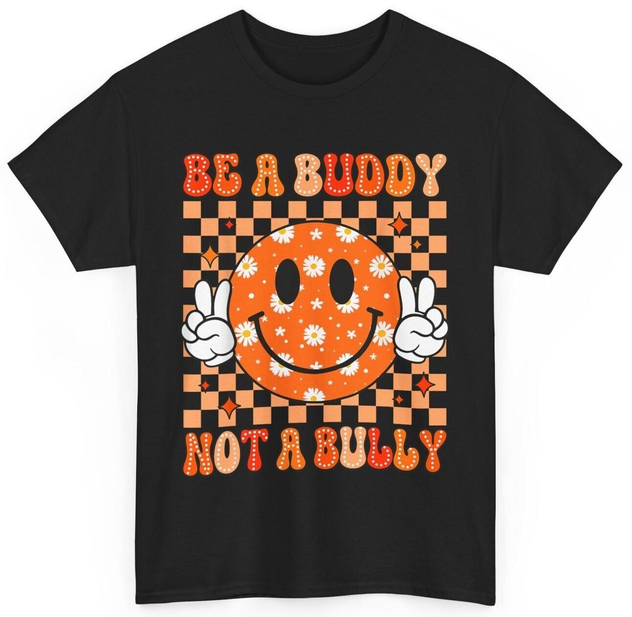 Be A Buddy Not A Bully Unity Day Orange Kids Anti Bullying T-shirt S