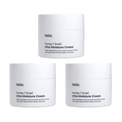 Nella Honey One Snail Cream (3 x 100g) NONE