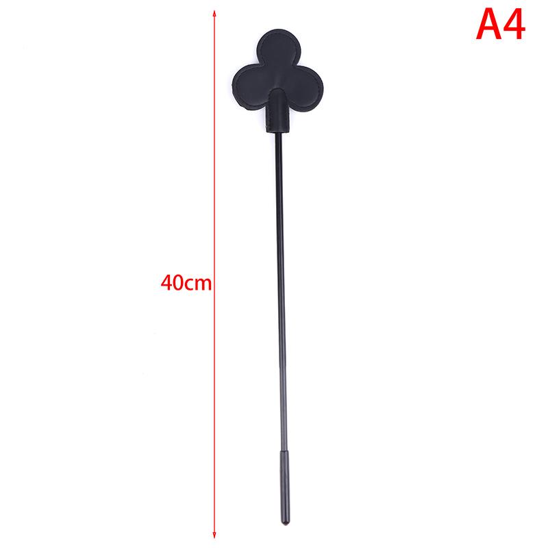 1 Pc PU Leather Horse Crop Soft Anti-slip Handle Riding Paddle Equestrian Riding Crop Sports Game Role Play Whip