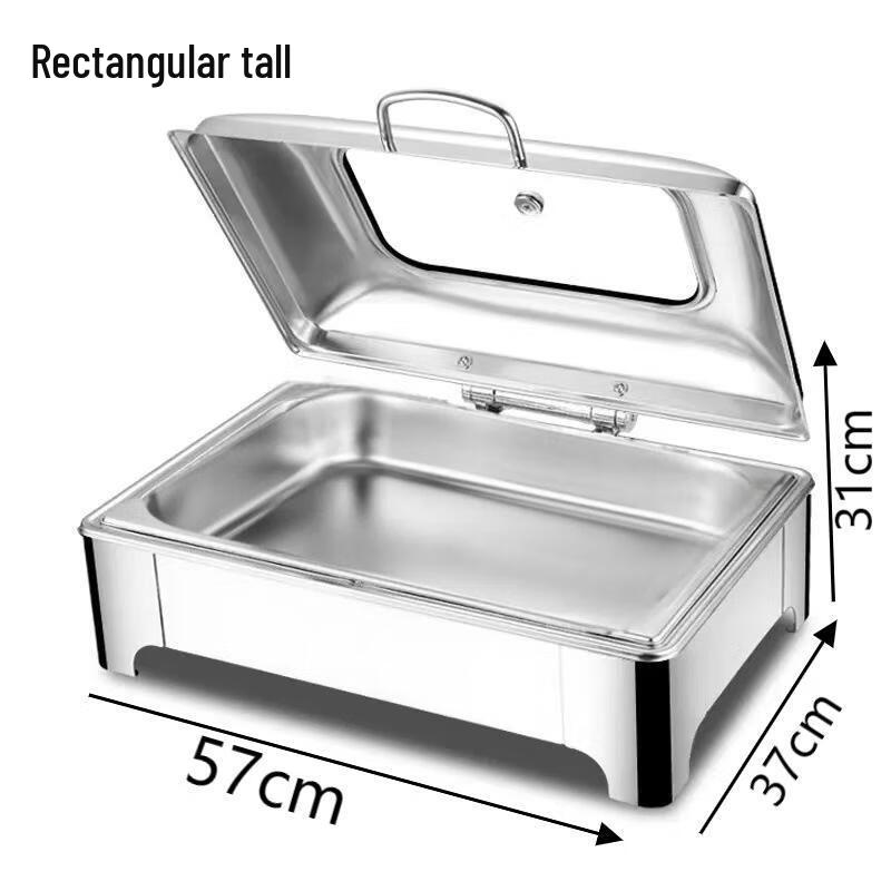 Commercial Stainless Steel Rectangular Chafing Dish