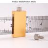High Accuracy Aluminum Positioning Block With Clear Visible Marking Essential For Engineering Projects Laboratory Analysis And Carpentry