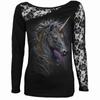 Spiral Direct Womens/Ladies Celtic Unicorn Long-Sleeved T-Shirt