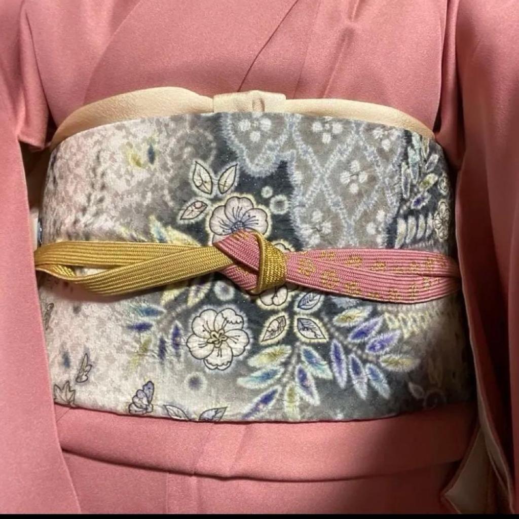 Used [Good condition] Fukuro obi pure silk Tsujigahana