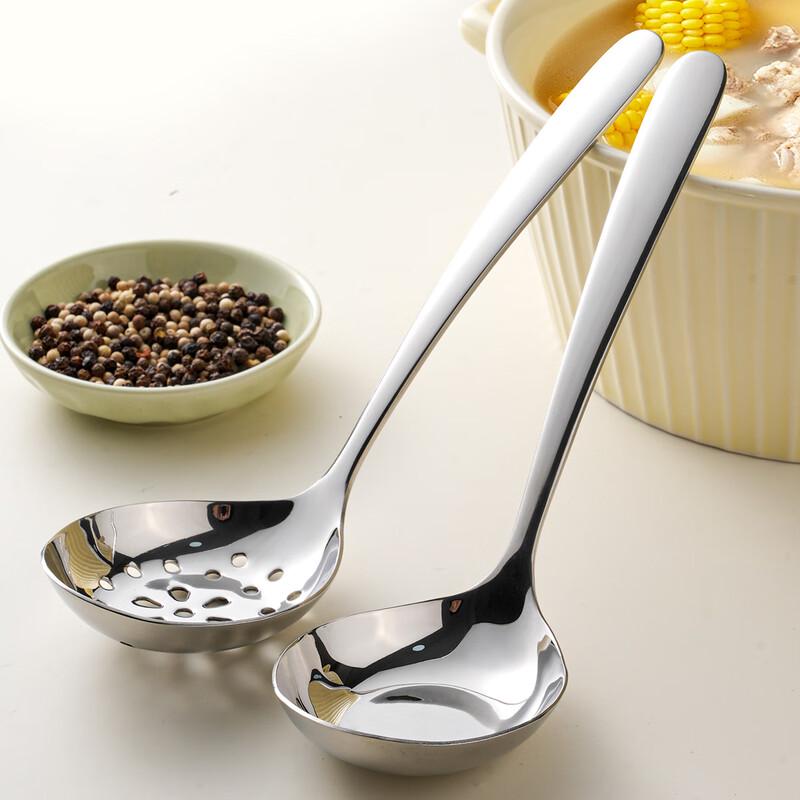 Jingdezhen Ceramic Large Soup and Rice Spoon