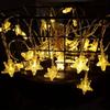 Eid Mubarak LED String Lights Ramadan Bubble Star Hanging Decorative Lamp Battery Powered for Home Garden Party Decor