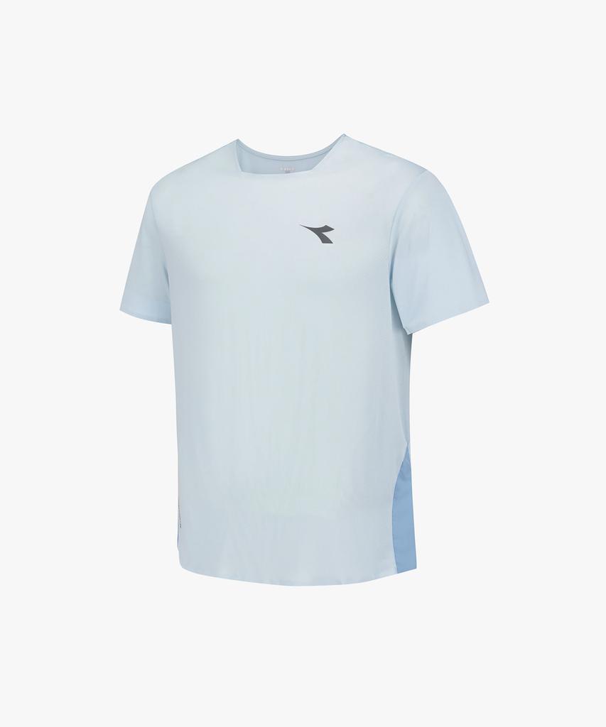 Diadora Fibrazero Super Light Running Short Sleeve T-Shirt Sky Blue