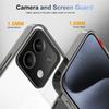 For Xiaomi Redmi Note 13 5G Clear Phone Case TPU PC Anti-Slip Drop-Proof Back Cover