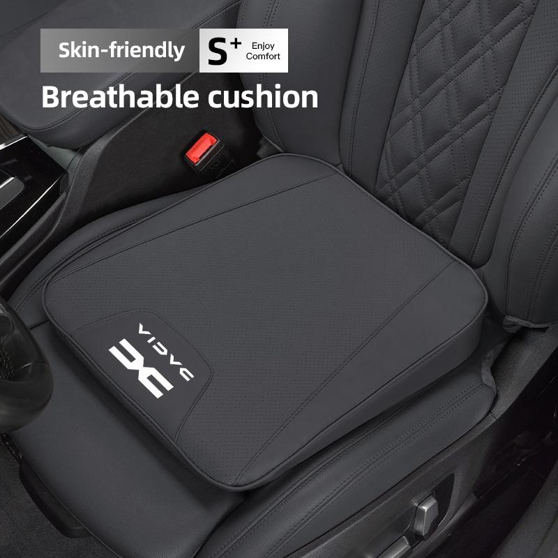 BGS1 Car Seat Height Increase Cushion Leather Soft Pad For Dacia Logan Sandero Duster Lodgy Spring Jogger Dokker Stepway Bigster
