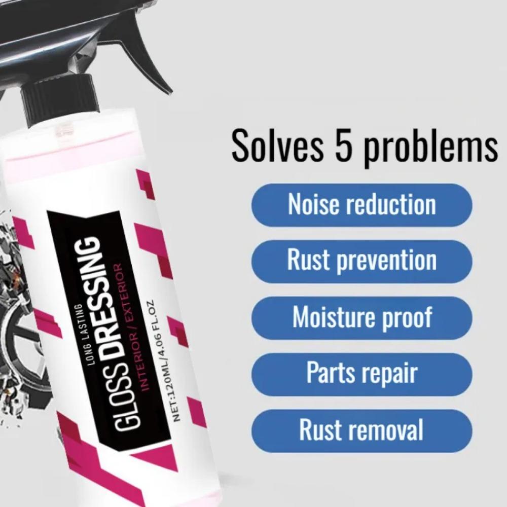 Car Plastic Restorer Polishing Cleaner Back To Gloss Ceramic Coating Spray Tire Renewal Wax Auto Panel Interior Refurbish Tool